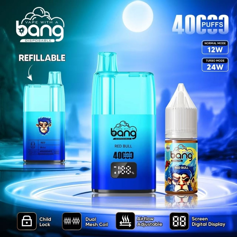 Bang 40000 Puffs Refillable Vape 7 1 jpg - Bang King Bang 40000 Puffs Refillable Vape 7 1 jpg - Bang King