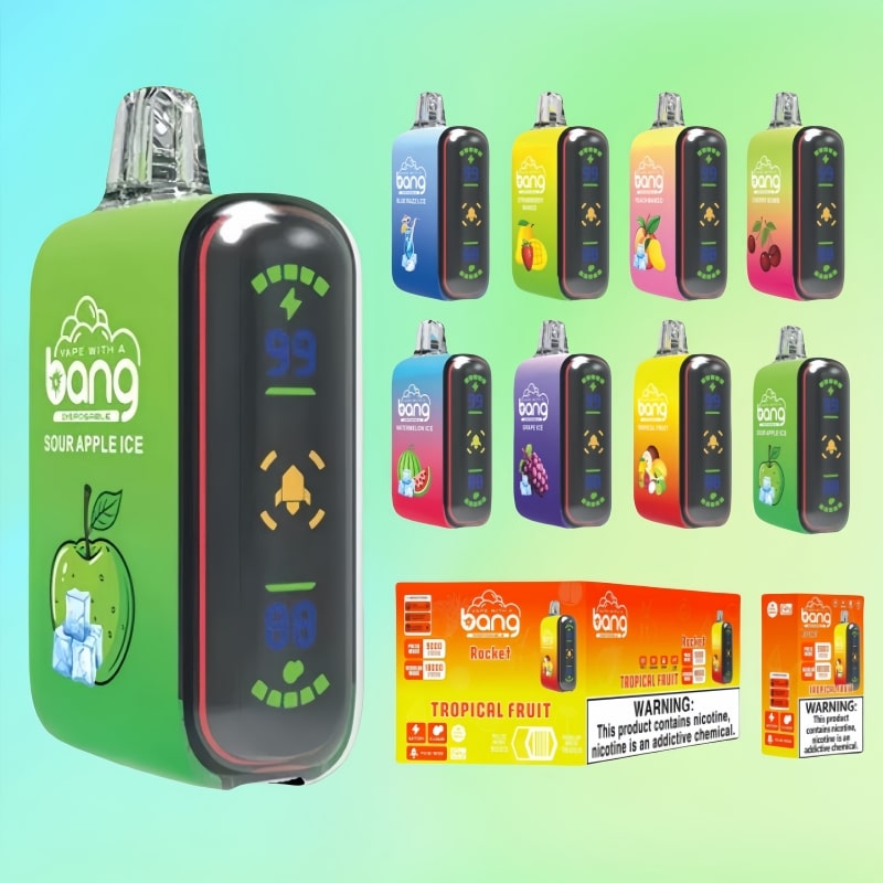 Best Bang 18000 Puffs Rechargeable Disposable Vape With Side Screen 1 1 1 jpg - Bang King