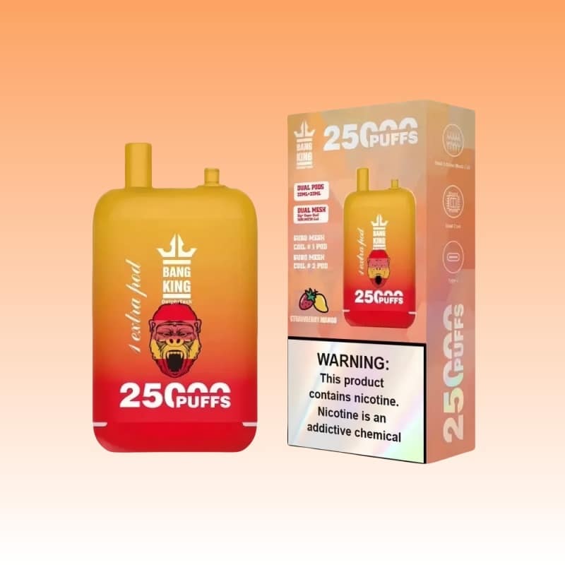 Best Bang King 25000 High Puffs Dual Pods Nicotine Disposable Vapes 3 1 jpg - Bang King Best Bang King 25000 High Puffs Dual Pods Nicotine Disposable Vapes 3 1 jpg - Bang King