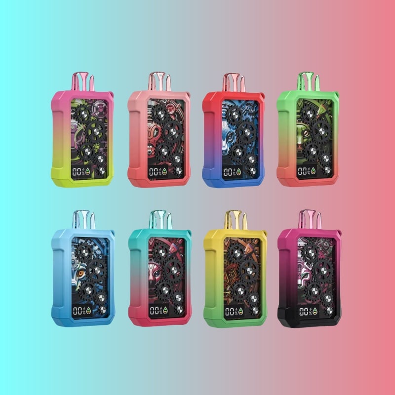 Best Portable Bang Mechanical Gear 18000 Puffs Disposable Vape with Screen 2 1 jpg - Bang King Best Portable Bang Mechanical Gear 18000 Puffs Disposable Vape with Screen 2 1 jpg - Bang King