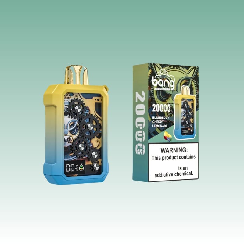 Best Portable Bang Mechanical Gear 18000 Puffs Disposable Vape with Screen 6 1 jpg - Bang King Best Portable Bang Mechanical Gear 18000 Puffs Disposable Vape with Screen 6 1 jpg - Bang King
