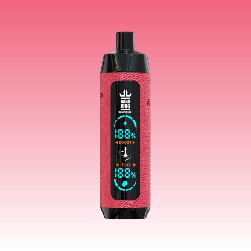 Portable Bang King Shisha 25000 Puffs DTL Disposable Vape with Smart Screen 6 1 jpg - Bang King Portable Bang King Shisha 25000 Puffs DTL Disposable Vape with Smart Screen 6 1 jpg - Bang King